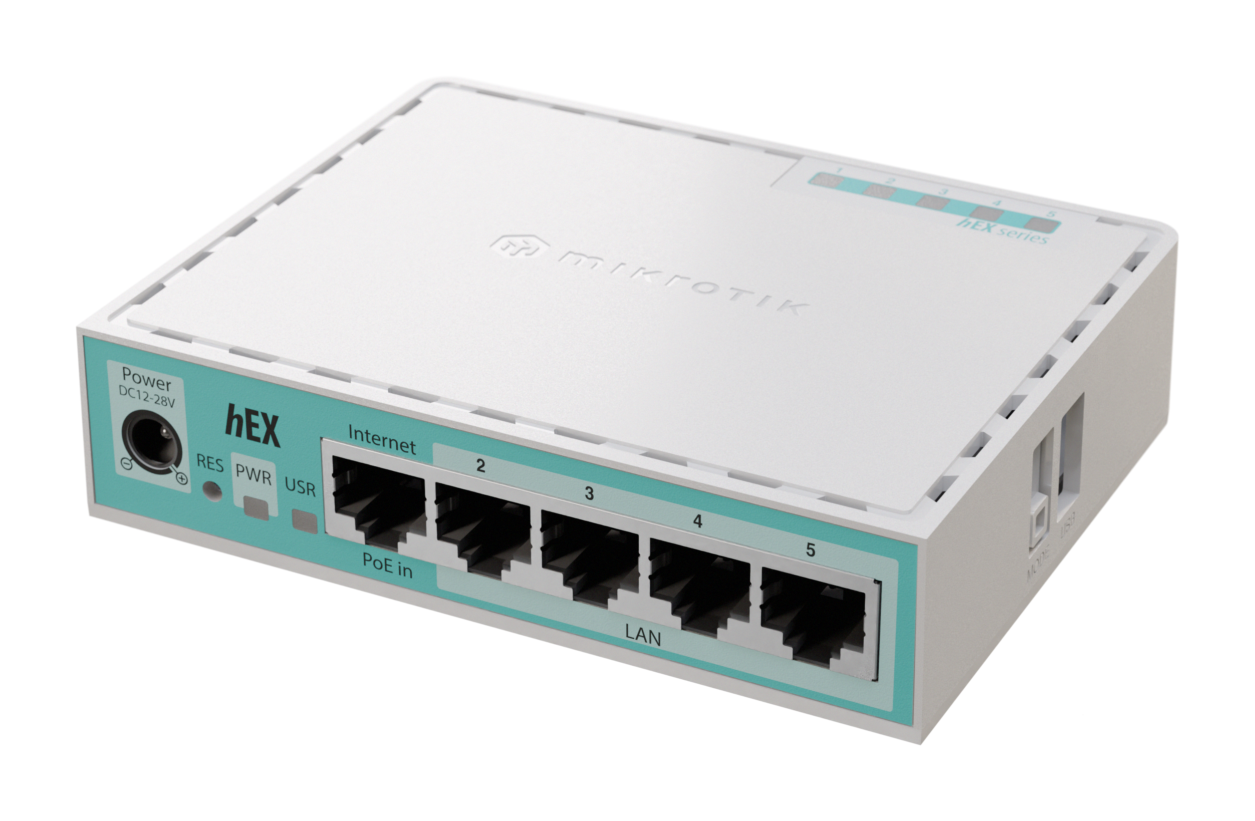 Router MikroTik E50UG hEX Refresh 5 cổng Gigabit