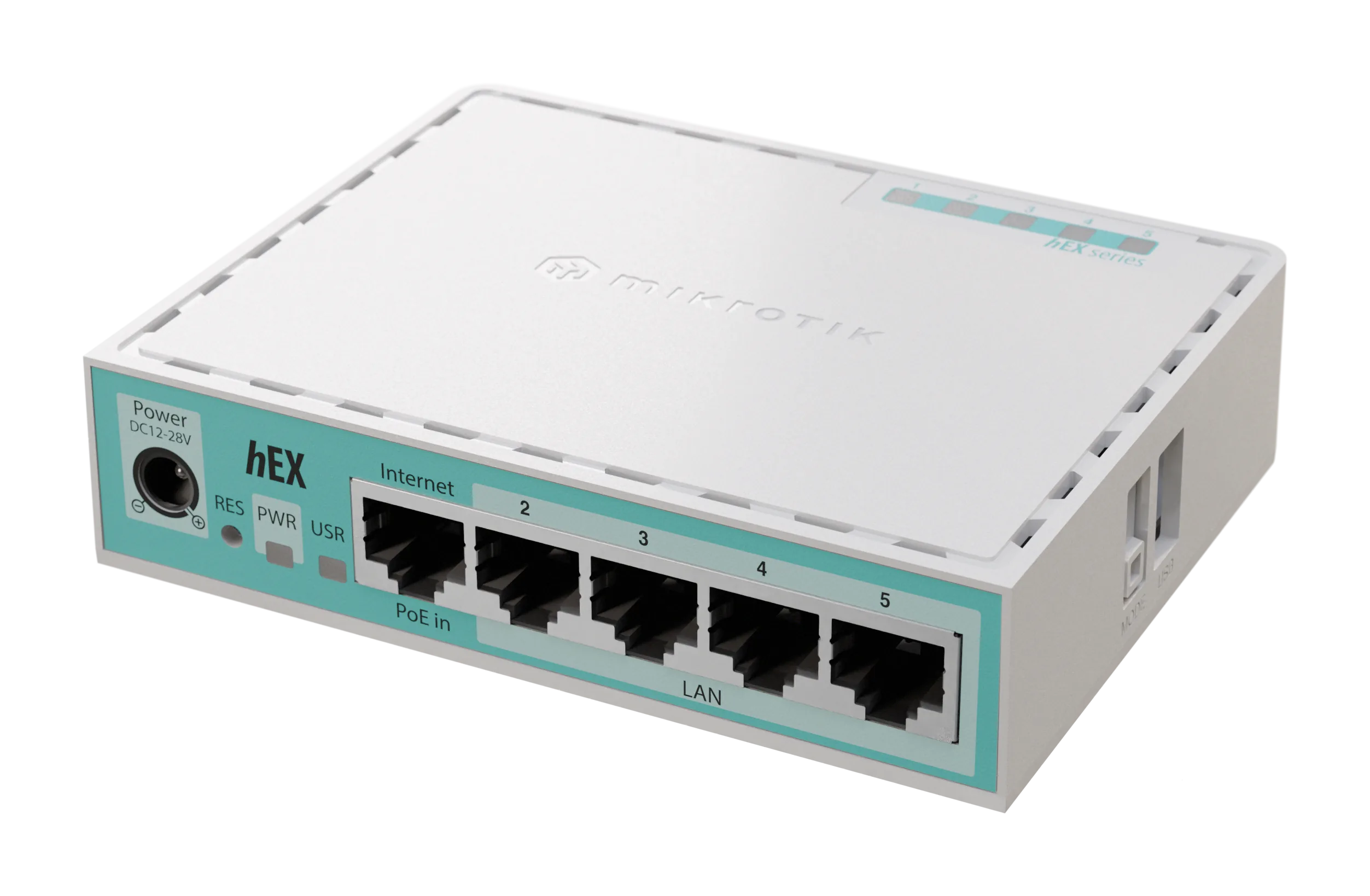 Router MikroTik E50UG hEX Refresh 5 cổng Gigabit