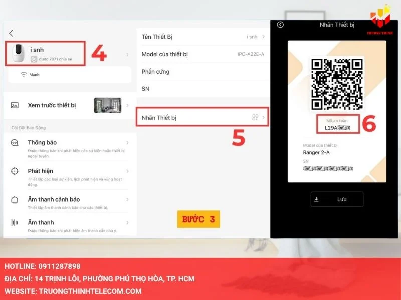Cách xử lý khi mất QR code Imou nhưng vẫn còn số seri hoặc tem thiết bị