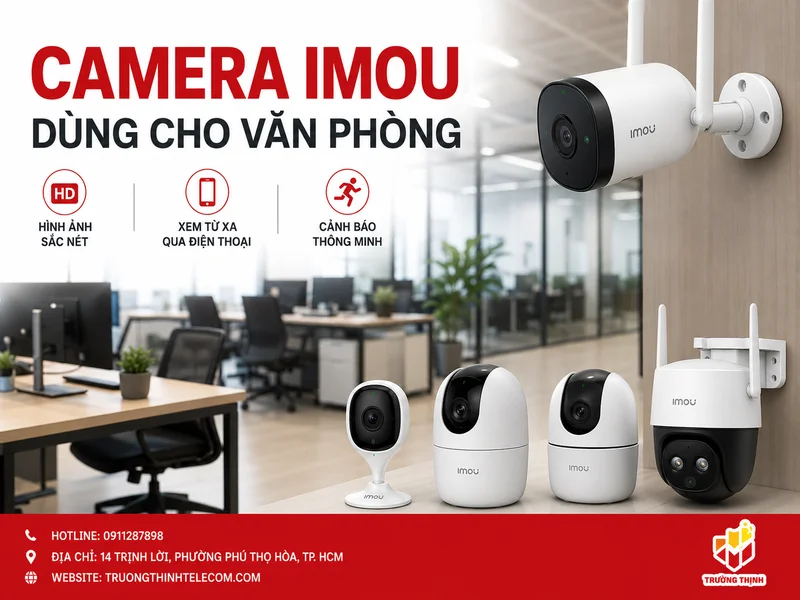 Camera Imou dùng cho văn phòng