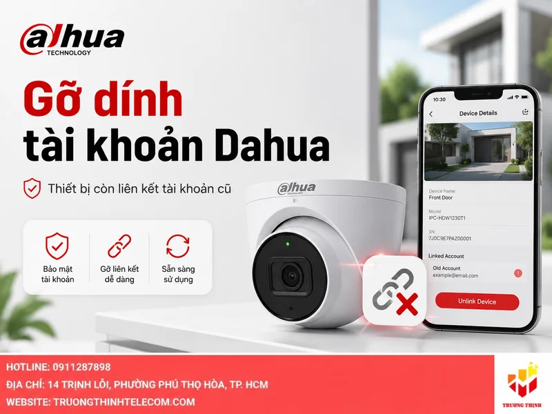 Gỡ dính tài khoản dahua