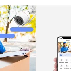 Camera Ezviz C3TN 3MP OutPro 2K WiFi ngoài trời IP67