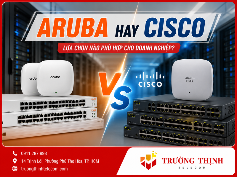 Aruba hay Cisco