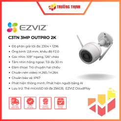 Camera Ezviz C3TN 3MP
