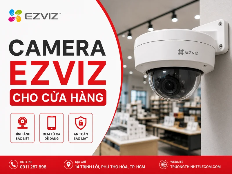 Camera Ezviz cho cửa hàng