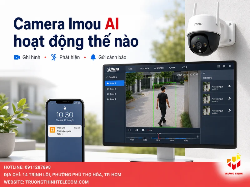 Camera Imou AI hoạt động thế nào? Cách hiểu đúng để chọn camera thông minh
