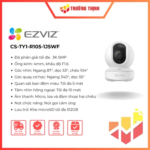 Camera Ezviz TY1 Pro 3K