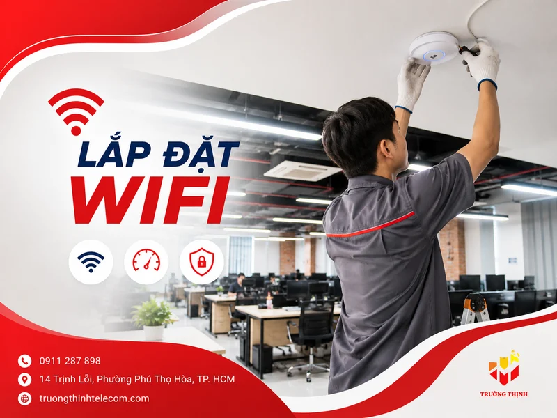 Dịch vụ lắp đặt wifi trọn gói từ 189K thợ có mặt sau 30P gọi