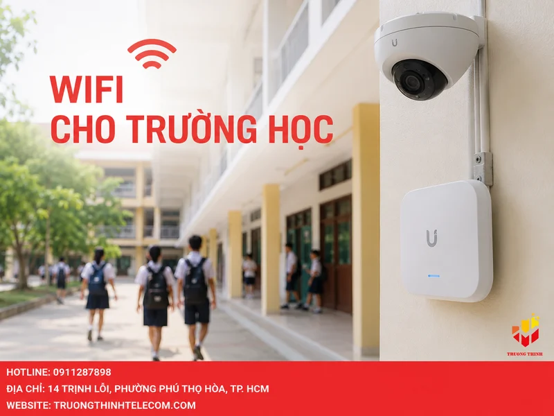 Chuyên gia gợi ý 10 giải pháp wifi cho trường học độ phủ sóng cao