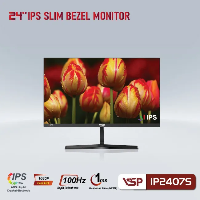 Màn hình VSP IP2407S 24″ FHD IPS 144Hz