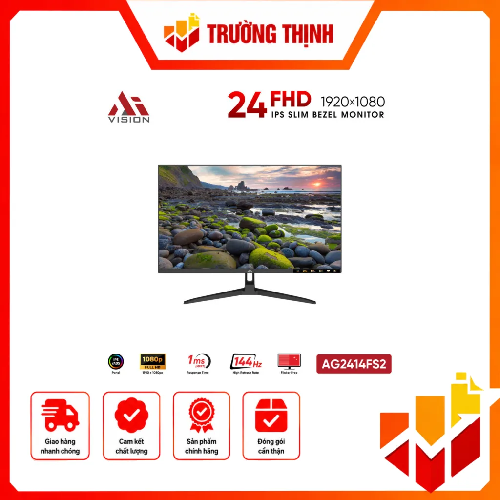 Màn hình Aivision AG2414FS2 24″ FHD IPS 144Hz