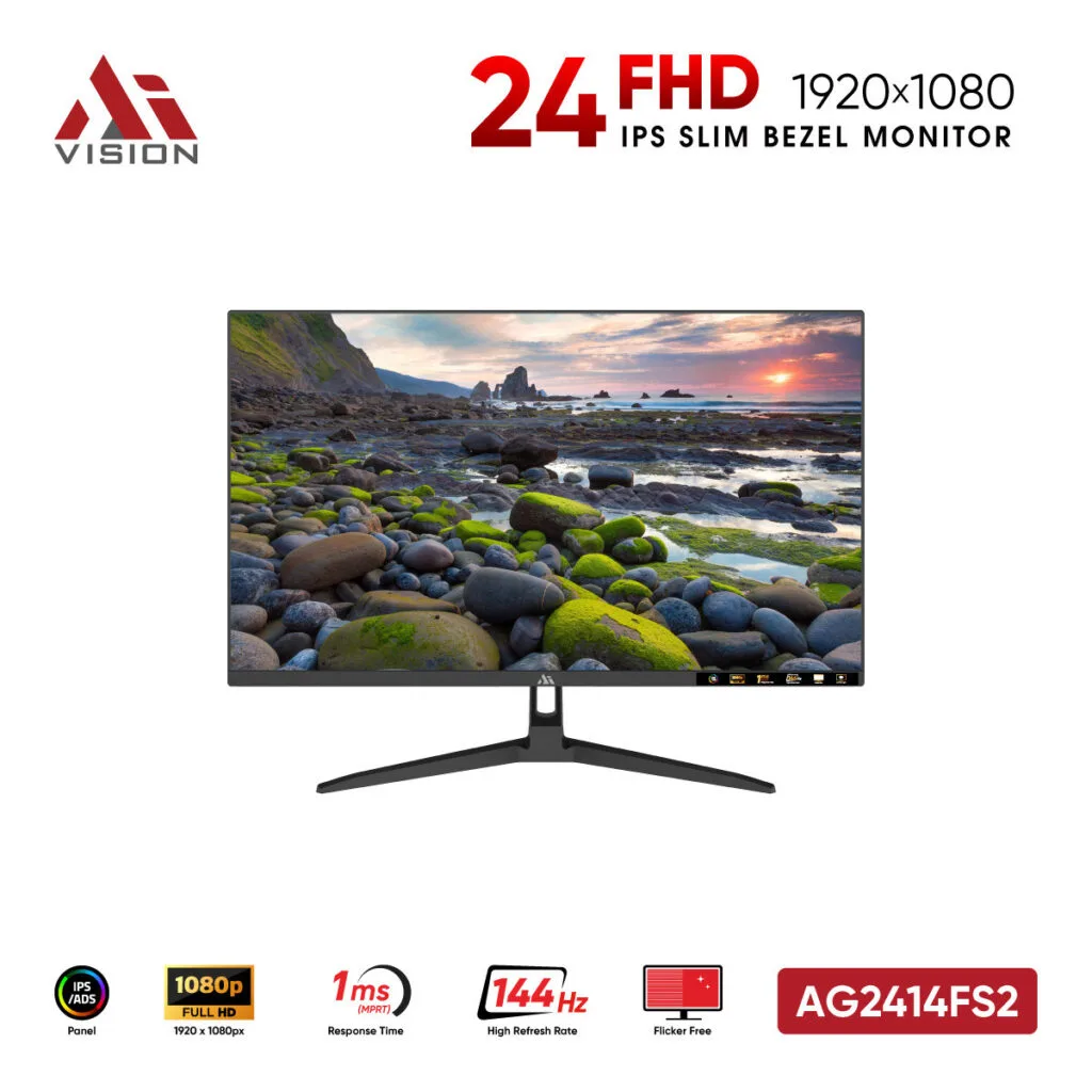 Màn hình Aivision AG2414FS2 24″ FHD IPS 144Hz