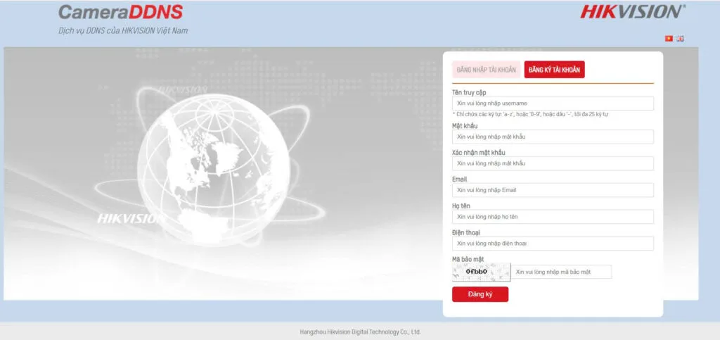 chia sẻ tài khoản hikvision trực tiếp và mật khẩu cho người dùng khác đăng nhập