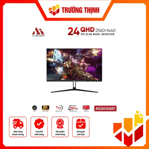 Màn hình Aivision AG2414QS1 24″ QHD IPS 144Hz