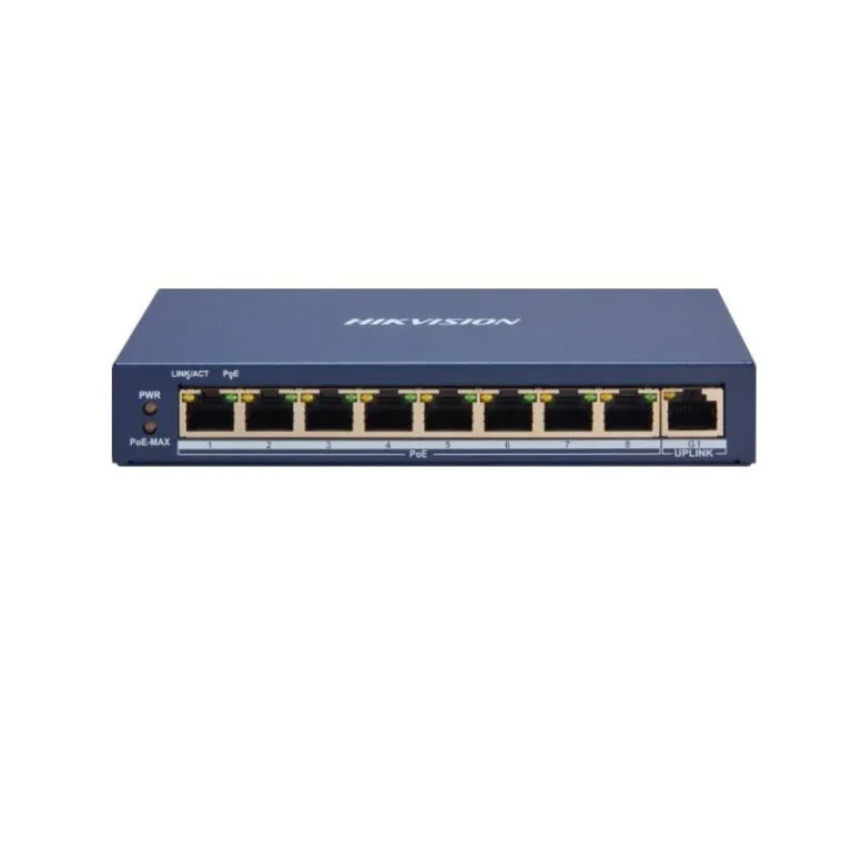 Switch mạng thông minh 8 cổng PoE