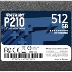SSD Patriot P210 512G SATA III