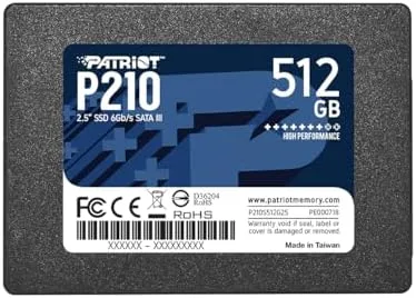 SSD Patriot P210 512G SATA III