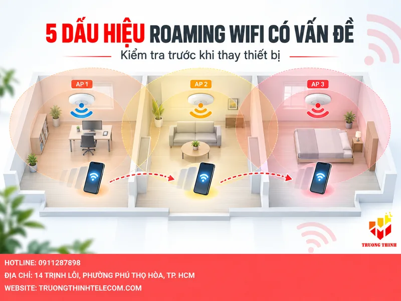 5 dấu hiệu roaming WiFi có vấn đề trước khi thay thiết bị