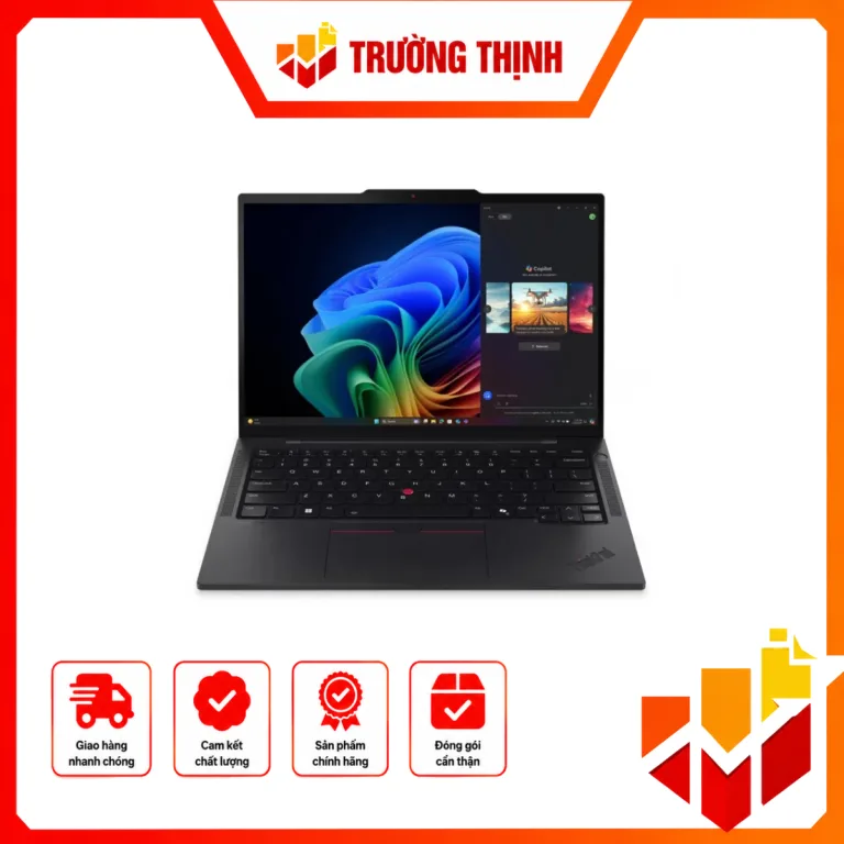 Laptop LENOVO THINKPAD T14S GEN 6U5-228V/32GD5X/1TBSSD/1 4.0WUXGA/FP/IR/WIFI7/BT/3C58/NOOS/LEDK B/3Y/ĐEN – 21QX00LHVA
