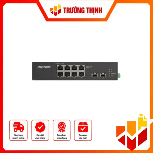 8 Port Gigabit Unmanaged Harsh POE Switch