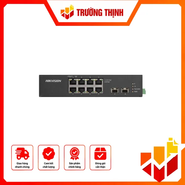 8 Port Gigabit Unmanaged Harsh POE Switch