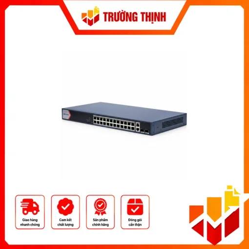 Switch mạng thông minh 24 cổng PoE Gigabit