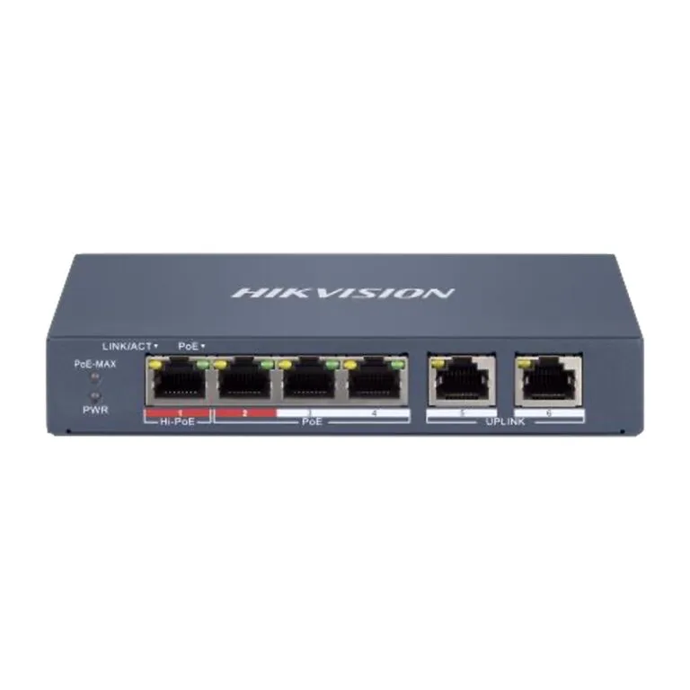 Switch mạng thông minh 8 cổng PoE 2 cổng uplink 1000Mbps