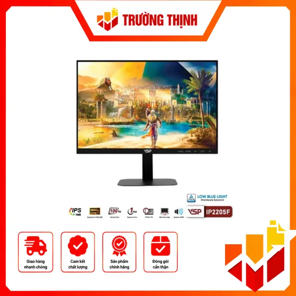 Màn hình VSP IP2205F 22″ FHD IPS 120Hz + Speaker