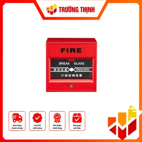 Nút nhấn đập vỡ khẩn cấp , màu đỏ SH-902F