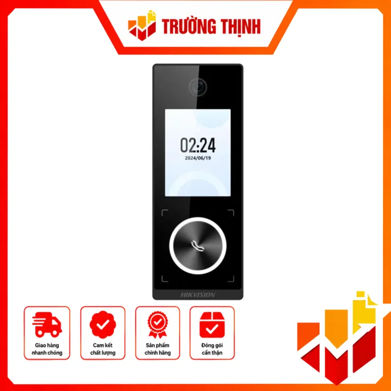 Nút ấn IP cổng có hiển thị màn LCD 2.4 inch DS-K1T323MBWX-E1