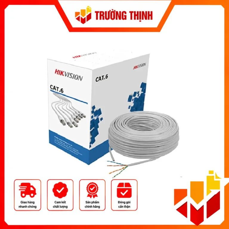 Cáp mạng chuyên dụng CAT6 Hikvision