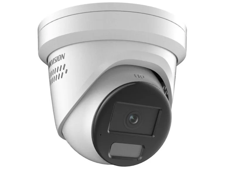 Camera IP Bán cầu vát 4MP – CÓ MÀU 24/24 tích hợp MIC, cảnh báo bằng âm thanh và đèn