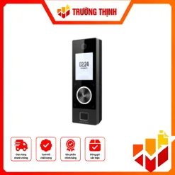 Máy chấm công nhận diên khuôn mặt + vân tay + Thẻ Mifare DS-K1T323MBFWX-E1