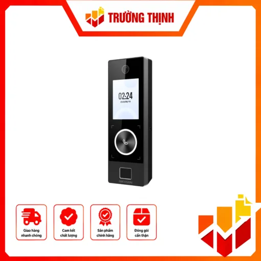 Máy chấm công nhận diên khuôn mặt + vân tay + Thẻ Mifare DS-K1T323MBFWX-E1