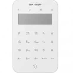 Bàn phím không dây có màn LCD cho báo động Hikvision DS-PK1-LT-WB
