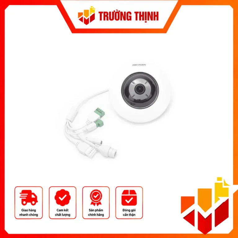 Camera IP FISHEYE hồng ngoại 5MP chuẩn nén H.265+