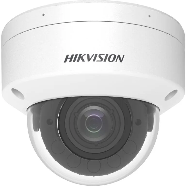 Camera IP Dome hồng ngoại 8MP chuẩn nén H.265+, ống kính 2.8-12mm