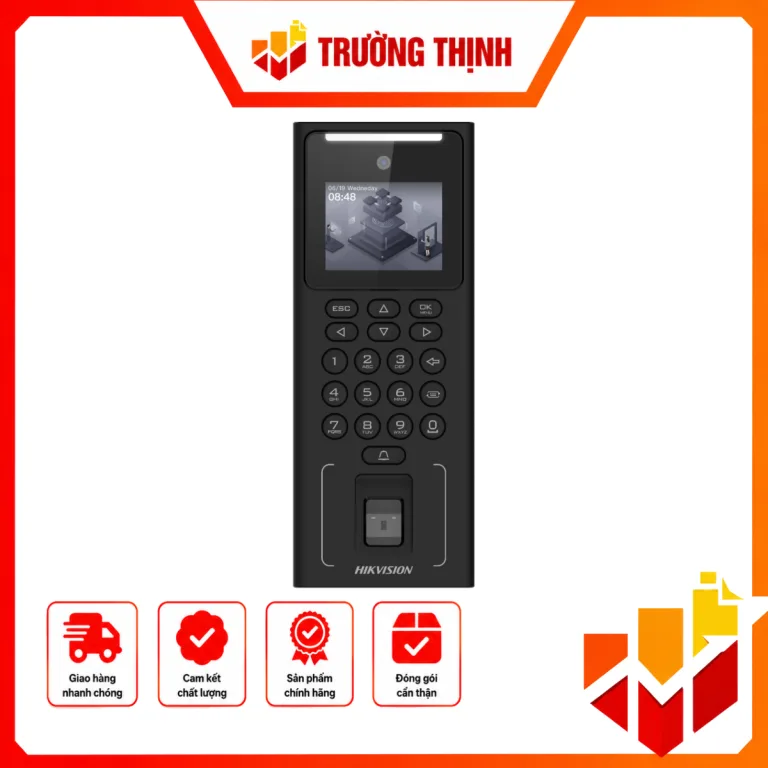 Máy chấm công nhận diên khuôn mặt + vân tay + Thẻ SH-K1T9321MFWX