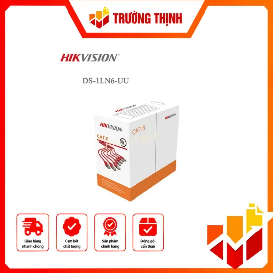 Cáp mạng chuyên dụng CAT6 Hikvision