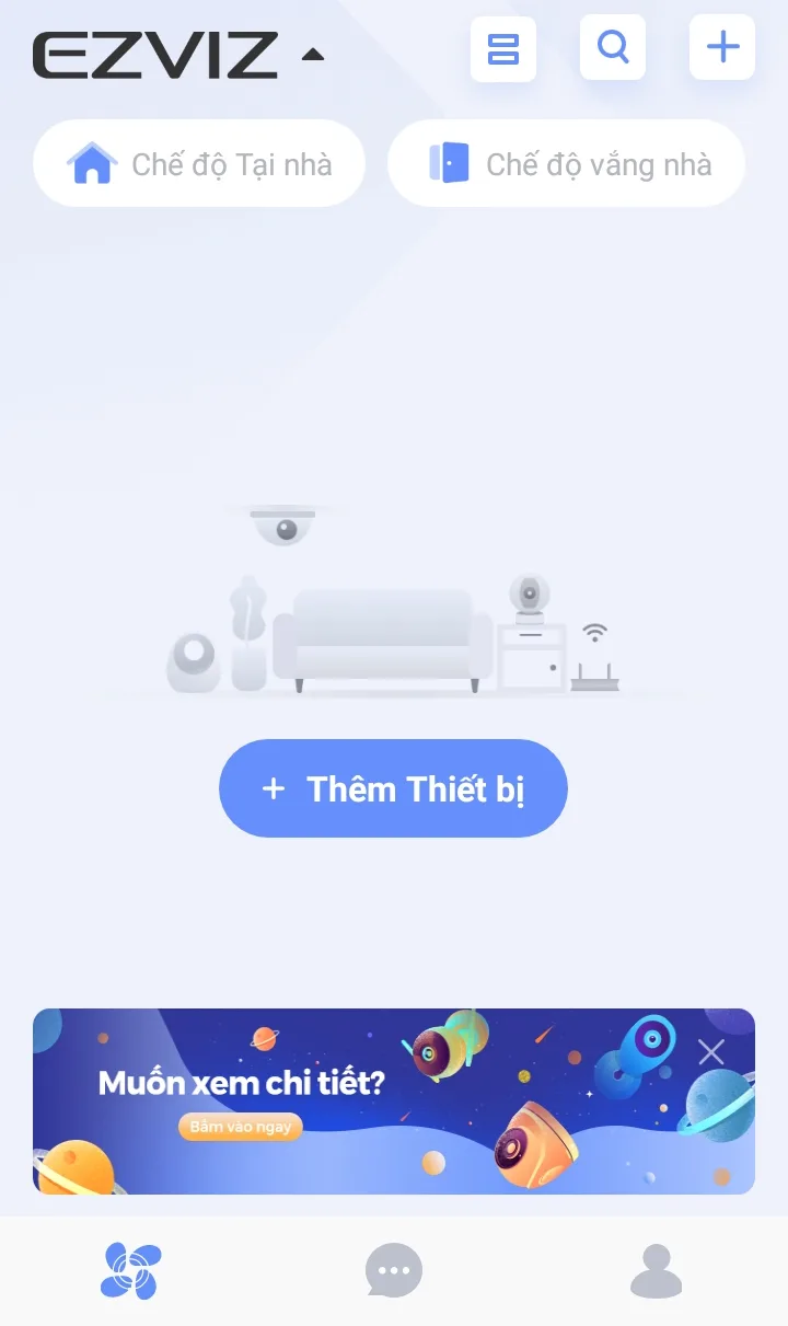 Bắt đầu thêm thiết bị camera mới