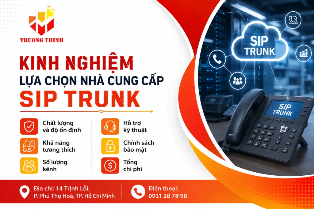 Kinh nghiệm lựa chọn nhà cung cấp SIP Trunk
