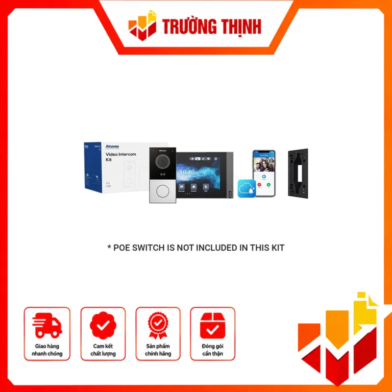 Bộ chuông hình cơ bản (Gồm 1c nút ấn E12S + 1c màn hình S562W) AKIS61