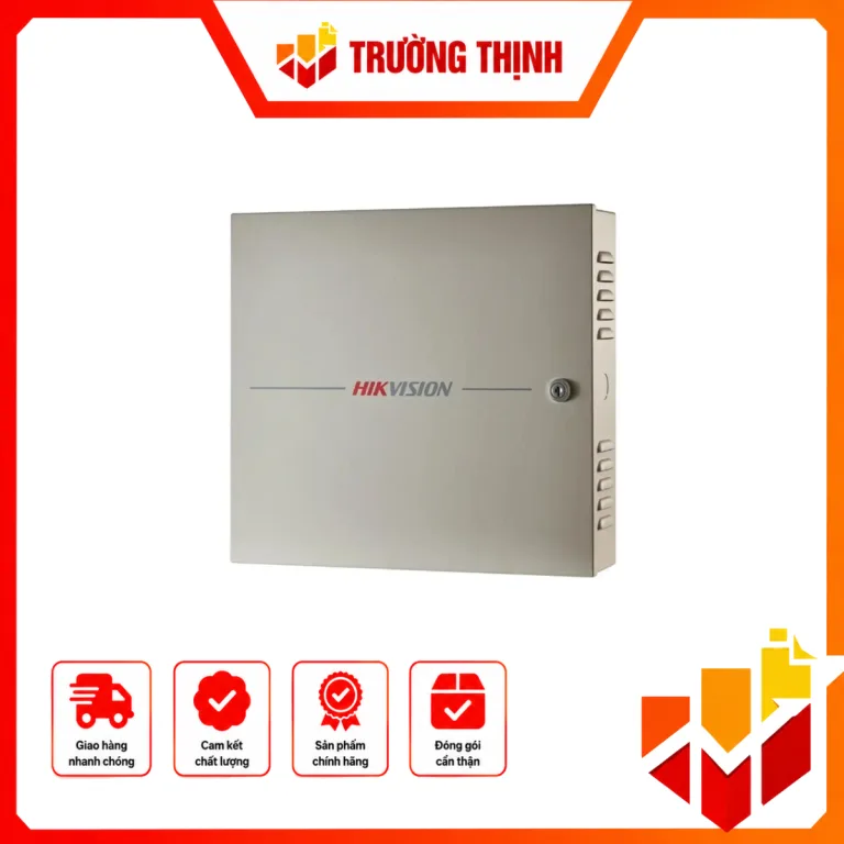 Bộ kiểm soát vào ra 2 cửa, Lưu trữ 100,000 thẻ và 300,000 sự kiện kiểm soát vào ra. DS-K2602T