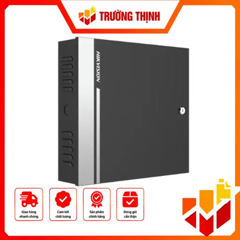 Bộ kiểm soát vào ra 4 cửa, Lưu trữ 10,000 thẻ và 50,000 sự kiện kiểm soát vào ra. DS-K2814