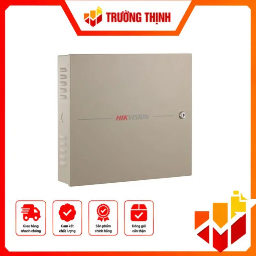Bộ kiểm soát vào ra 4 cửa, Lưu trữ 100,000 thẻ và 300,000 sự kiện kiểm soát vào ra. DS-K2604T