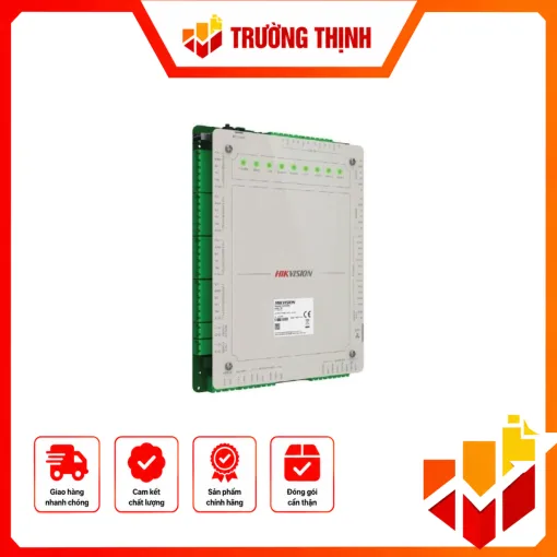 Bộ kiểm soát vào ra 4 cửa, Lưu trữ 100,000 Users, 10,000 vân tay, 100,000 thẻ và 300,000 sự kiện kiểm soát vào ra. DS-K2624X