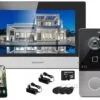 Bộ Kis chuông của có hình IP (thiết kế siêu đẹp, nút ấn nhận diện khuôn mặt) SH-KIS9650-S