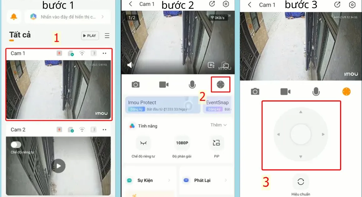Cách chỉnh camera IMOU bị ngược 90 độ