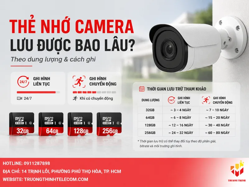 Cách ước tính thời gian lưu từ bitrate: công thức và ví dụ