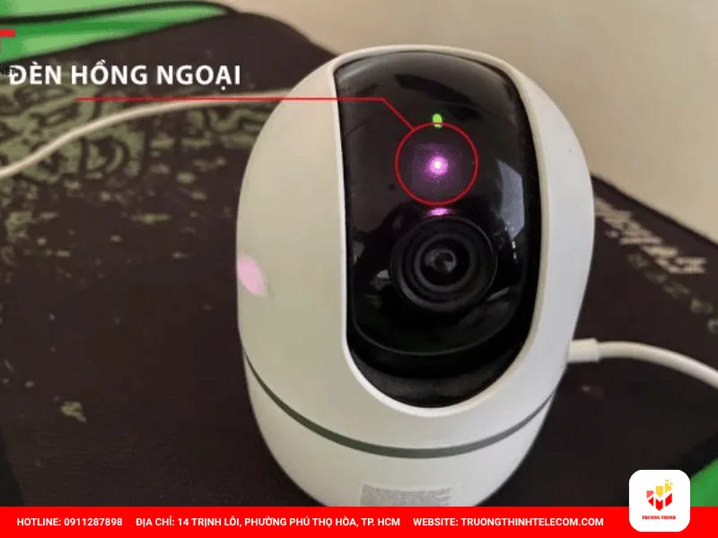 Camera đã bật nhưng hồng ngoại vẫn không sáng: kiểm tra theo nguyên nhân